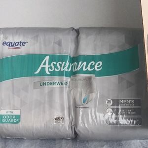 72 CT, Men's Pullups UnderwearL/XL , Equate Assurance, NIB
